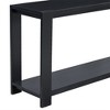 Modern Console Table, 2 Tier Entryway Table With Open Storage Shelf, Narrow Sofa Table, Elegant Long Console Table For Entryway Hallway - 4 of 4