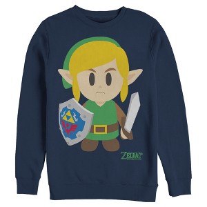 Men's Nintendo Legend of Zelda Link's Awakening Avatar Sweatshirt - 1 of 3