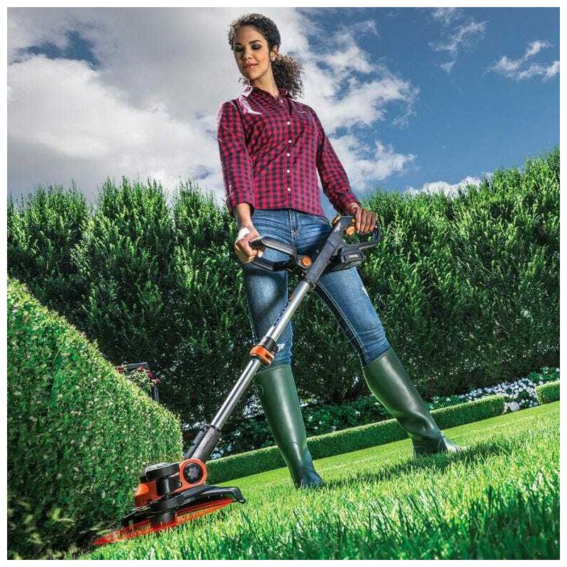 Worx WG163.8 GT 3.0 20V PowerShare 12" Cordless String Trimmer & Edger (Battery & Charger Included), 4 of 11