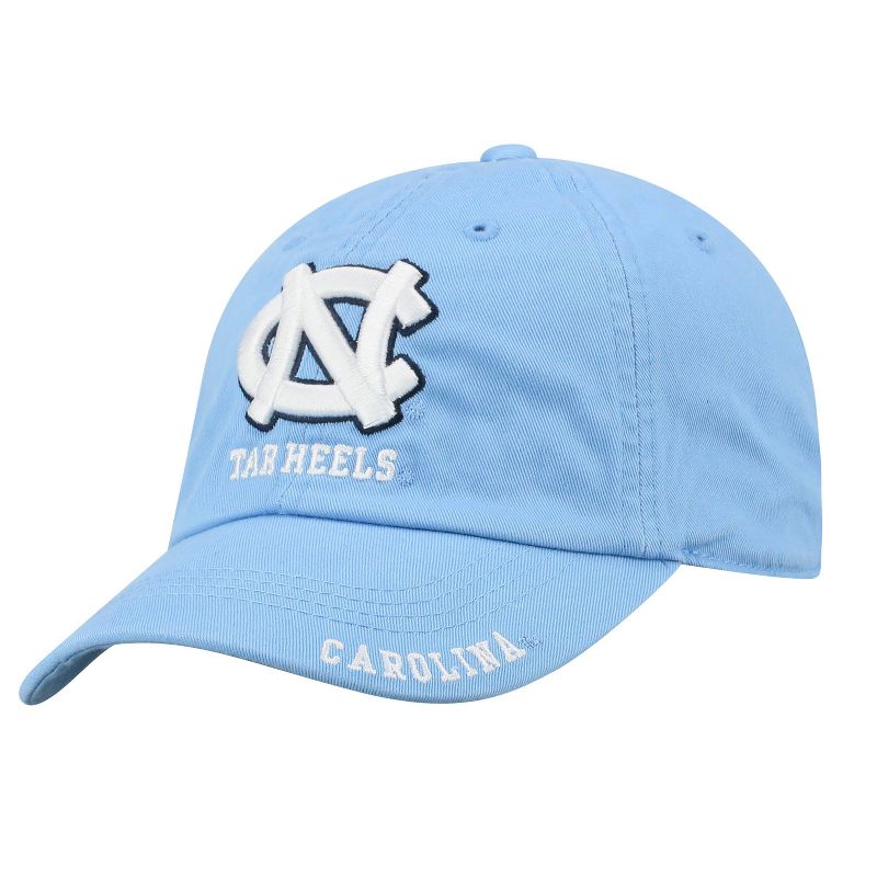 NCAA North Carolina Tar Heels Captain Unstructured Washed Cotton Hat, 1 of 5
