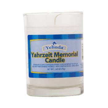 Yahrzeit Memorial 2.65oz - Yehuda