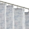 LunaLulinlk Rebecca 14-Piece Bright White Floral Shower Curtain Bath Set - 4 of 4
