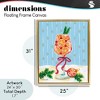 Stupell Industries Festive Fruit Cocktail Floating Frame Canvas Art - 4 of 4