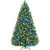 Yaheetech 4.5Ft/6Ft/7.5Ft/9Ft Pre-lit Spruce Artificial Christmas Tree with LED Lights - 2 of 4