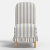 Replacement Ruffled Slipcover Only for Rounded Back Dining Chair - Threshold™ - 2 of 4