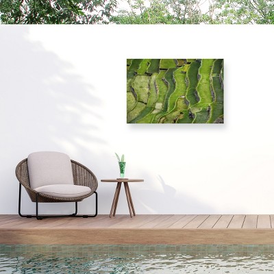 Trademark Fine Art - Izidor Gasperlin Terrace Walking Matted Framed Art