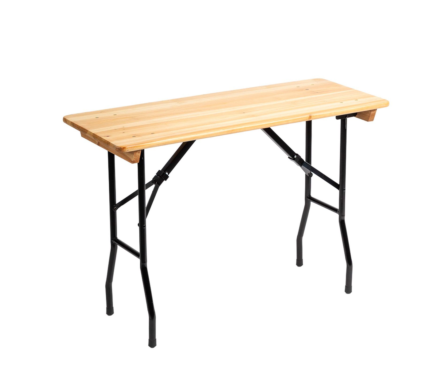 Karl Home | 3.7FT Natural Fir Wooden Folding Picnic Table