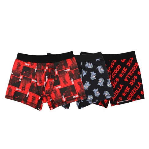 Godzilla Kaiju Monster Multipack Mens Boxer Briefs Underwear For Men :  Target