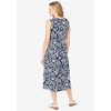 Woman Within Sleeveless Button Front Dress - 3 of 4