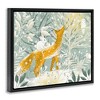 Stupell Industries Winter Forest Animals Black Floater Framed Canvas Wall Art - 3 of 4