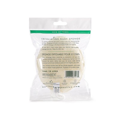 Earth Therapeutics Exfoliating Body Sponge - 1ct_1