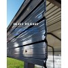 Metal Carport,Heavy Duty Carport All-Weather with Galvanized Steel Roof - 3 of 4