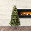 Home Heritage 7 Foot Brighampton Spruce Artificial Christmas Tree with Warm White LED Lights for Seasonal Decorations, Display, and Home Ornamentals - 4 of 4