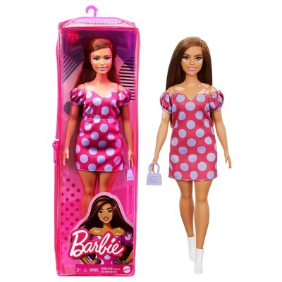 Barbie Fashionista Doll - Vitiligo With Polka Dot Dress : Target