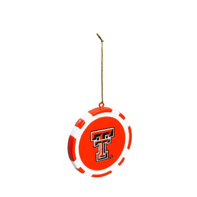 Evergreen Game Chip Ornament, Texas Tech University