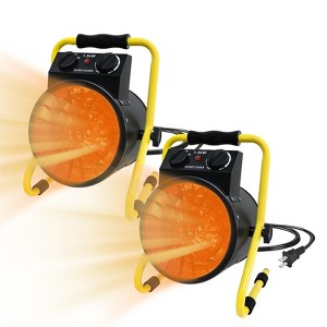 EAGLE PEAK 1500W Greenhouse Heater, Rapid Warming with Overheat Protection& Radiant Heating - 1 of 4
