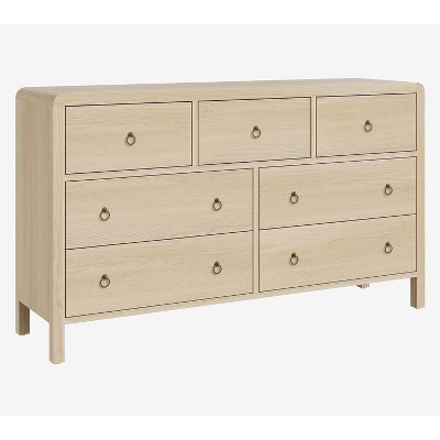 Modern Dressing Table & Bedside Table with Multi-Drawers, Large Storage for Bedroom, Nursery, Entryway, Living Room