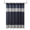 LunaLulinlk Faux Silk Shower Curtain - 2 of 4