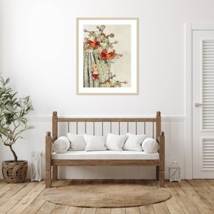 Amanti Art Country Roads II by Jodi Hatfield Wood Framed Wall Art Print - 1 of 4