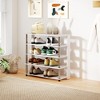 HOMLUX 5 Tier Shoe Rack Freestanding Shoe Organizer, Holds 12 Pairs - 2 of 4