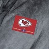 NFL Super Bowl 58 Kansas City Chiefs Luminary Champs S/M Bathrobe 25 x 47 Inches - 4 of 4
