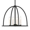 Crystorama Lighting Abbott 4 - Light Chandelier in  Black - 2 of 4