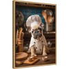 Amanti Art French Bulldog Puppy Chef by Andreas Magnusson Framed Canvas Wall Art - 2 of 4