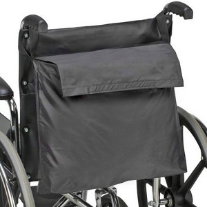 DMI Wheelchair Storage Bag, Quick Install, FSA/HSA Eligible, Black - 1 of 4