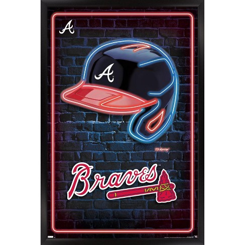 MLB Atlanta Braves - Logo 22 Wall Poster, 14.725 x 22.375