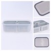 REGALWOVEN Leakproof Plastic Meal Prep Airtight Food Storage Containers 5 Packs 8"x 5.9"x 2.6" - 3 of 4
