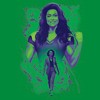 Men's She-Hulk: Attorney at Law Explosion of Willpower T-Shirt - 2 of 3