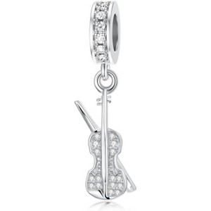 Sterling Silver Charm Set: Moon, Sunflower, Butterfly & Cat Dangle Pendants for Jewelry - 1 of 4