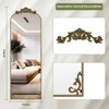 BEAUTYPEAK Arched Vintage Baroque Full-Length Mirrors - 4 of 4
