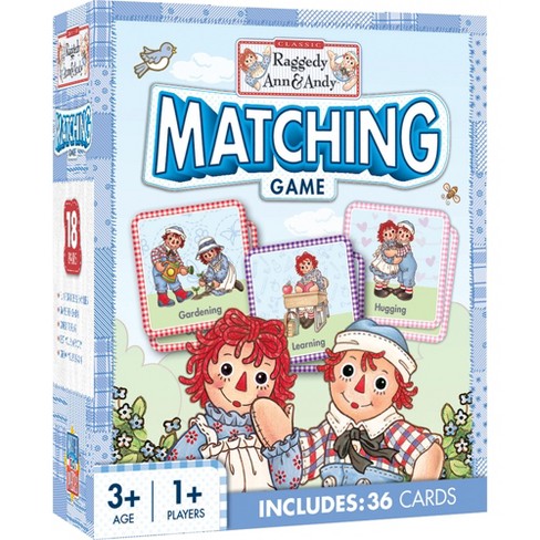 Masterpieces Kids Games - Raggedy Ann & Andy Matching Game - Game For ...