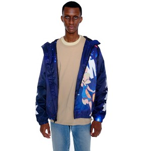Members Only Men's Spacejam Galaxy Midweight Jacket - 1 of 4