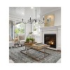 Elegant Lighting Rohan 60 inch chandelier in Matte Black - 2 of 4