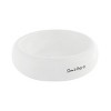 Sam's Pets Short Tulip Pet Bowl In Glossy White - 3 of 4