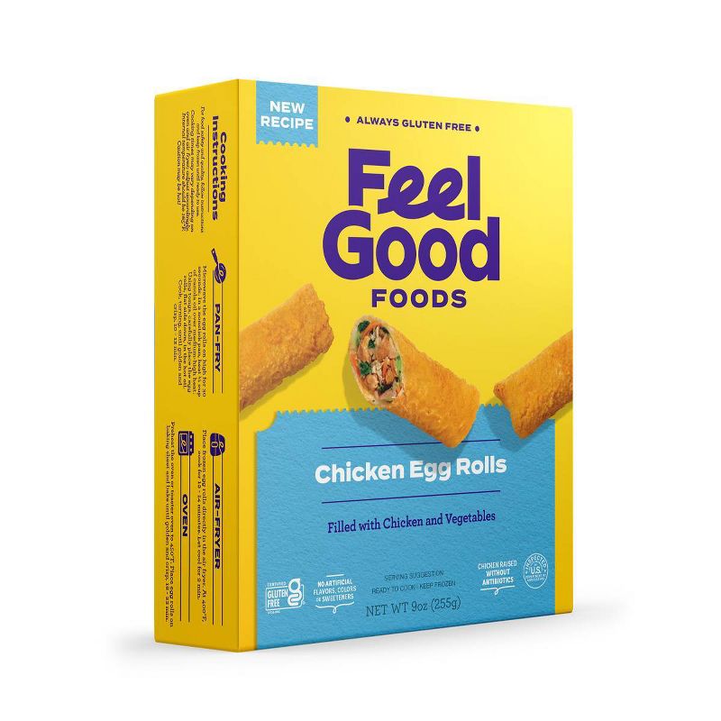 Feel Good Foods Gluten Free Frozen Chicken Egg Rolls - 9oz, 3 of 6