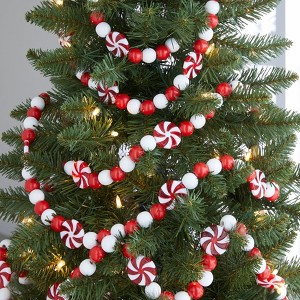 BrylaneHome 6 Ft Beaded Garland - 1 of 2