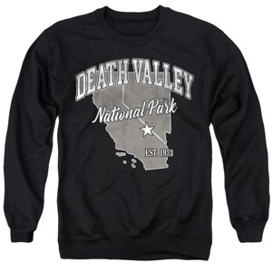Men's Death Valley National Park State Line Crewneck Sweatshirt - 1 of 4