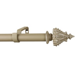 Urbanest 1-inch Diameter Regale Adjustable Single Drapery Curtain Rod - 1 of 4