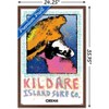 Trends International Netflix Outer Banks: Season 4 - Male Kildare Island Surfboard Co. Framed Wall Poster Prints - 3 of 4