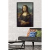 Trends International Mona Lisa by Leonardo da Vinci Framed Wall Poster Prints - 2 of 4