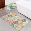 Area Rug, Rugs for Living Room, Washable Rug, Vintage Rugs for Entryway, Traditional Floor Cover, Thin Carpet, Kitchen Distressed Non Slip Mat - 2 of 4