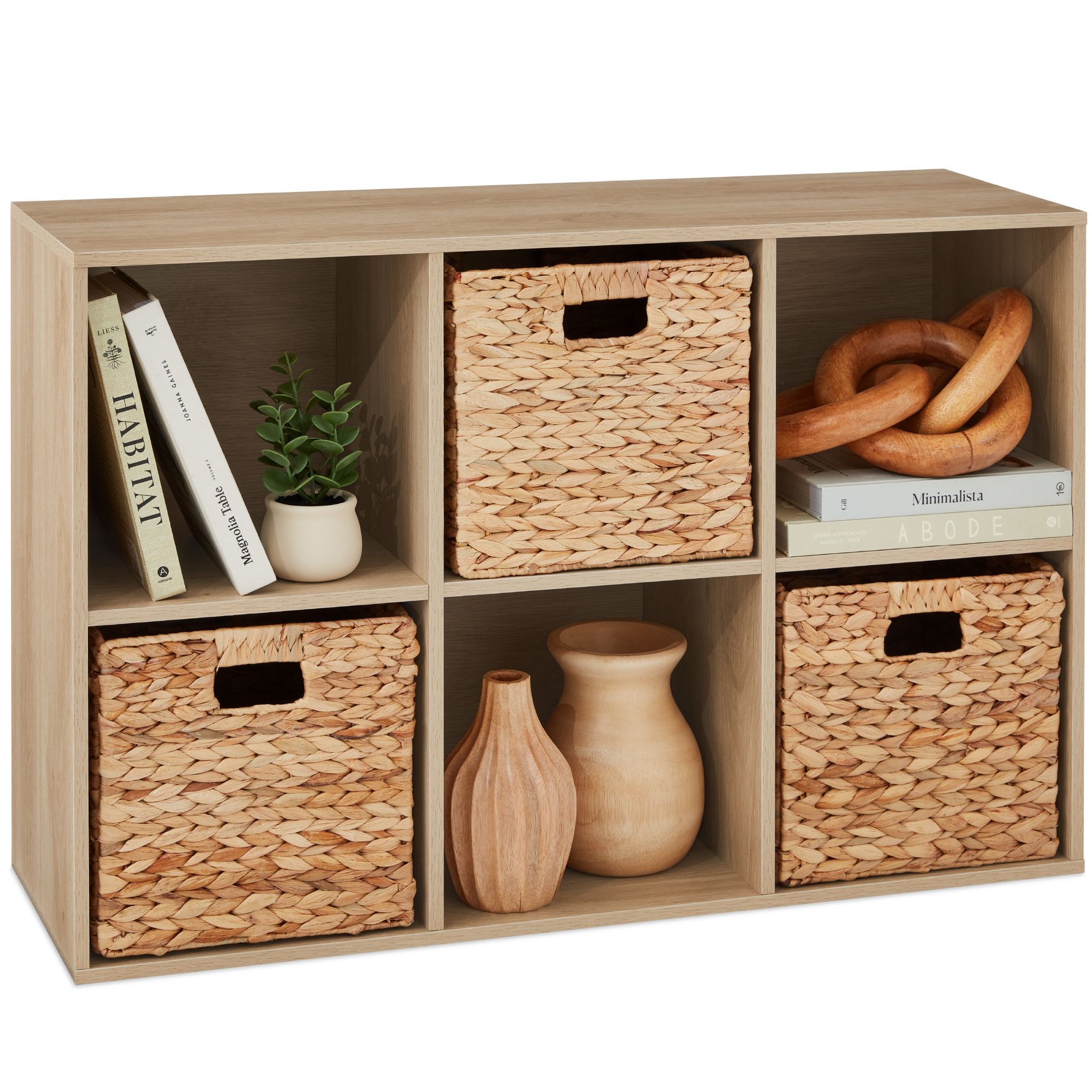 Best Choice Products Cube Bookshelf w/ Removable Back Panels