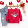 Valentine Goose Coquette - Toddler Graphic Sweatshirt - 3 of 4