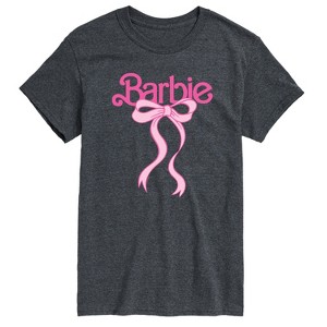 Men's - Barbie - Logo Coquette Bow Short Sleeve Graphic T-Shirt - 1 of 3