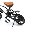 TopComfy Decorative Object Metal Bicycle Pedestal for Industrial Home Office Decor, Black, 10.5"*4.5"*7" - 4 of 4