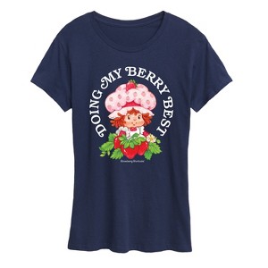 Women's - Strawberry Shortcake - Doing My Berry Best- Women'S Short Sleeve Graphic T-Shirt Short Sleeve Graphic T-Shirt - 1 of 4