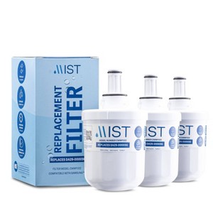 Mist Aqua-Pure Plus Replacement for Samsung DA29-00003G, DA29-00003F, DA29-00003B Refrigerator Water Filter (3pk): MWF Fridge Filter 1100 Replacement - 1 of 4
